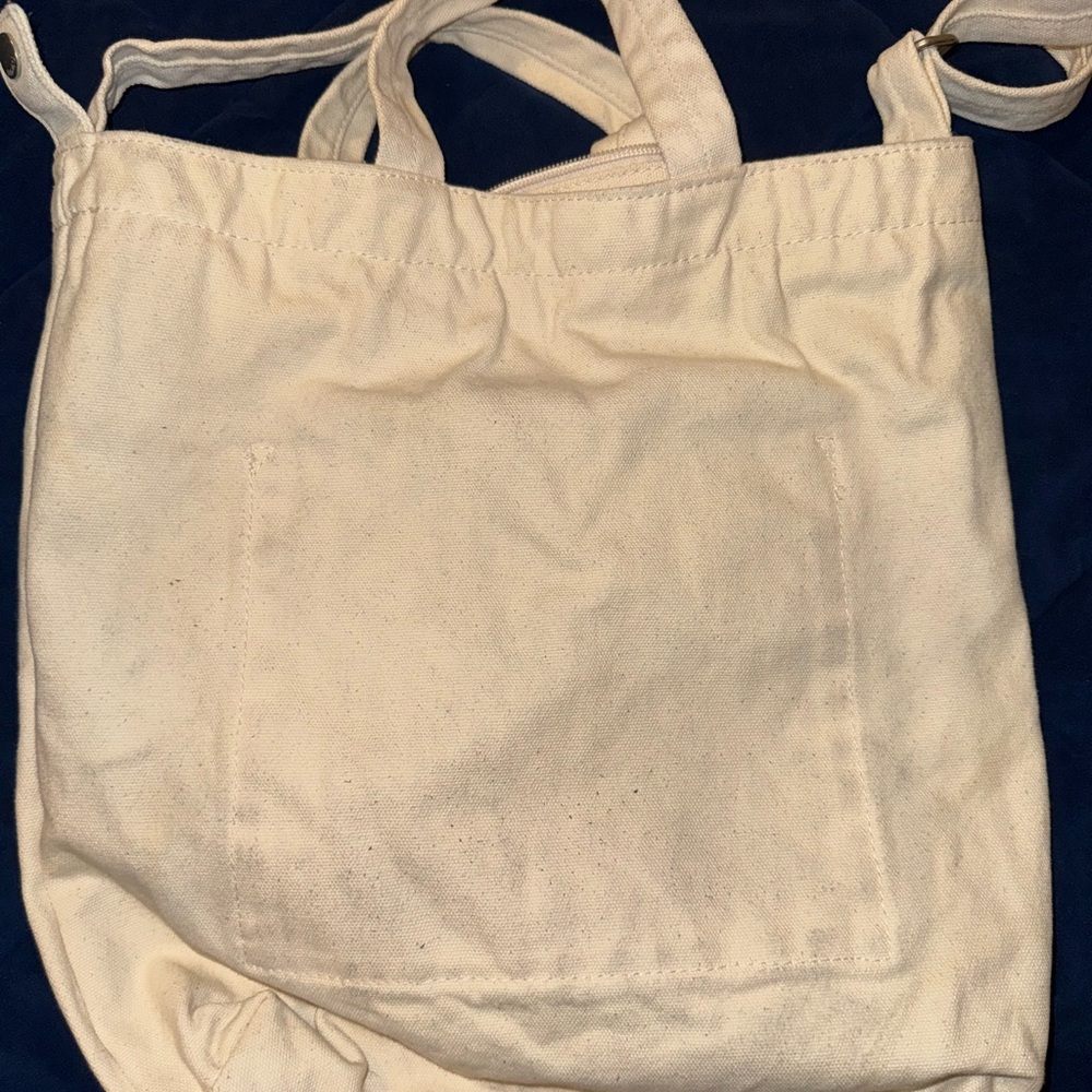 BAGGU Horizontal Zip Duck Bag Cross Stitch - Picture 3 of 4